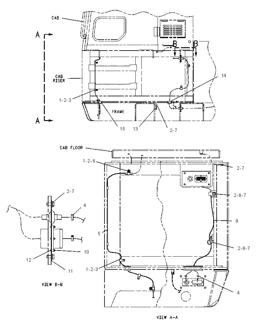 WIRING GP-CAB RISER 6C9182 CAT