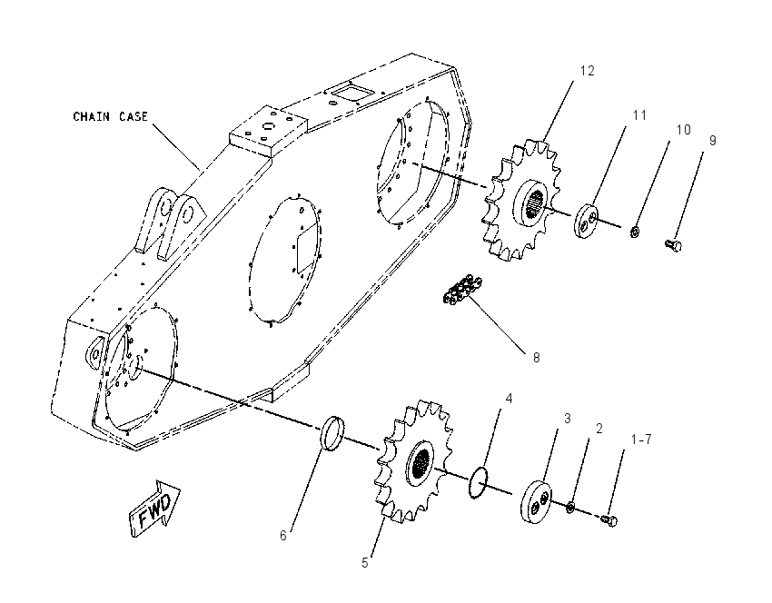 DRIVE GP-CHAIN 1071138 CAT