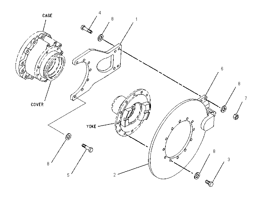 BRAKE GP-ROTOR 1389884 CAT