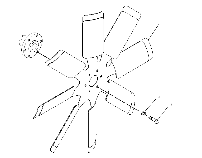 FAN GP 6R4216 CAT