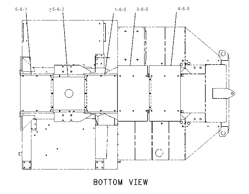 Защита нижняя 6R2460 CAT