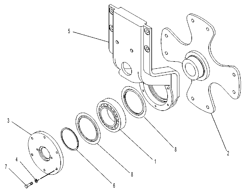 SUPPORT GP-VIBRATORY 1103082 CAT