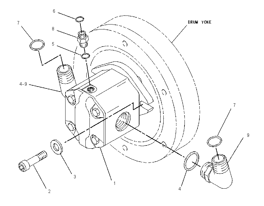 MOTOR & MTG GP-VIBRATORY 1G7546 CAT