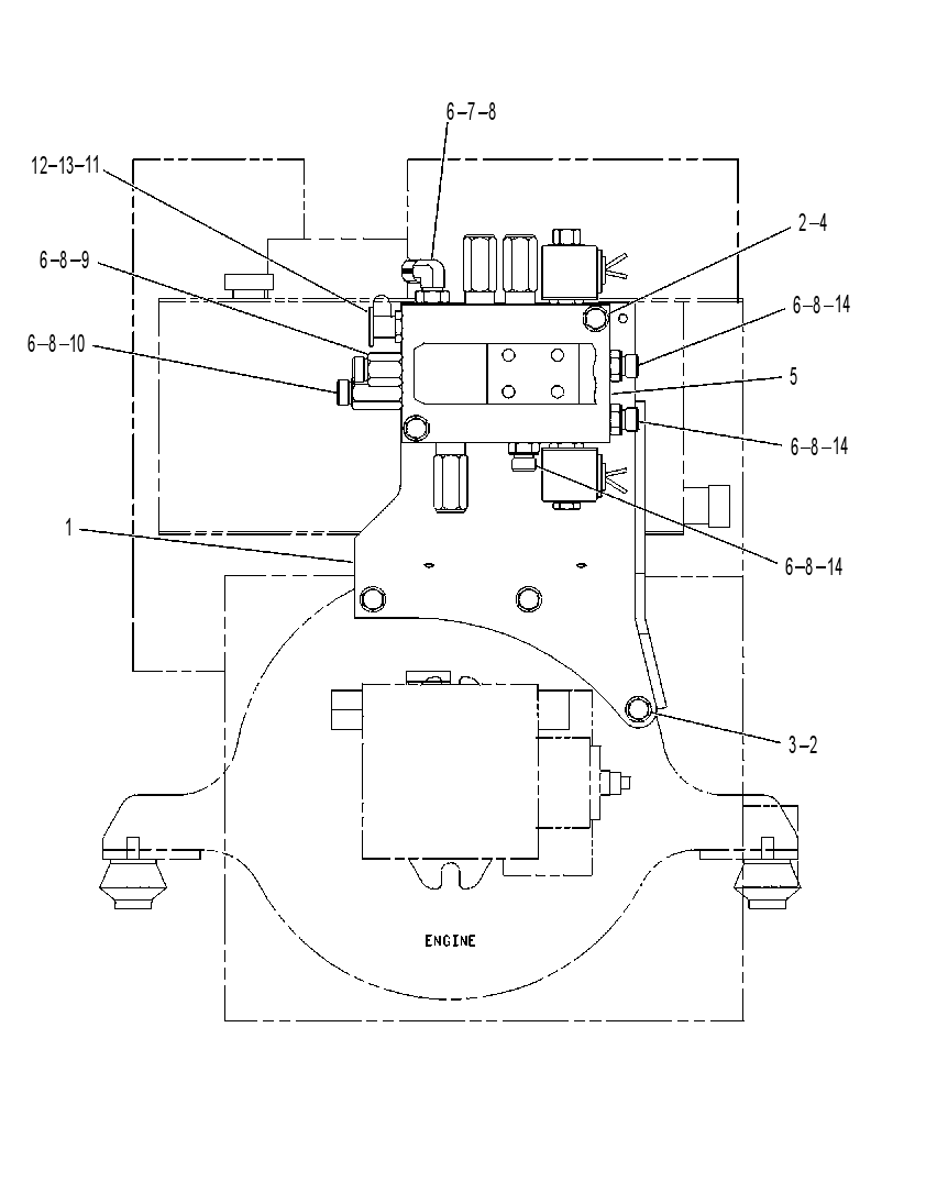 VALVE & MTG GP-VIBRATORY 1G4346 CAT