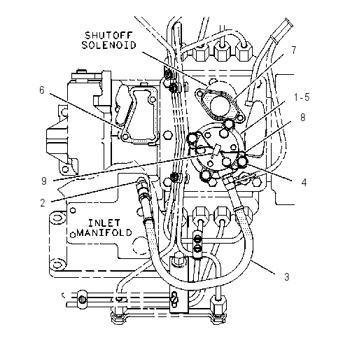 Управление топливоподачей 1W3946 CAT