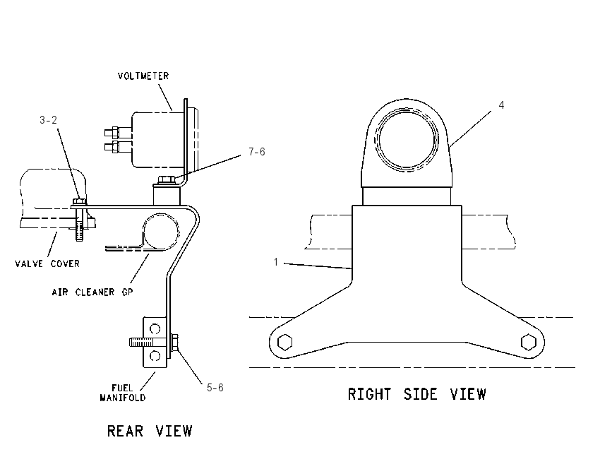 MOUNTING GP-INSTRUMENT 1108311 CAT