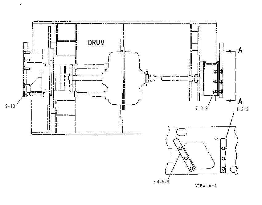 INSTALLATION GP-DRUM 1073170 CAT