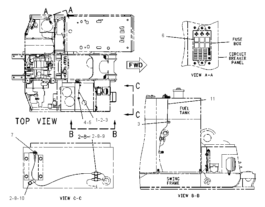 WIRING GP-REFUELING PUMP 4I5427 CAT