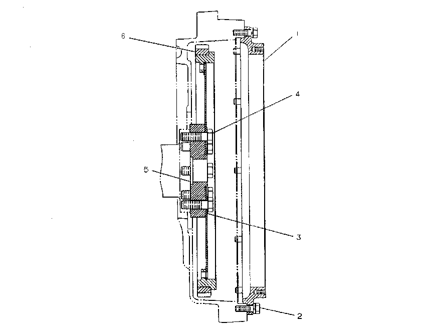 ADAPTER GP-ENGINE TO XMSN 7E3479 CAT
