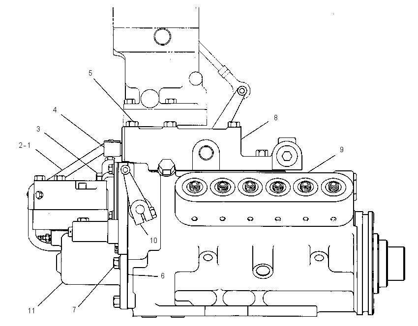 PUMP GP-GOV DRV,FUEL INJ & TFR 1083697 CAT