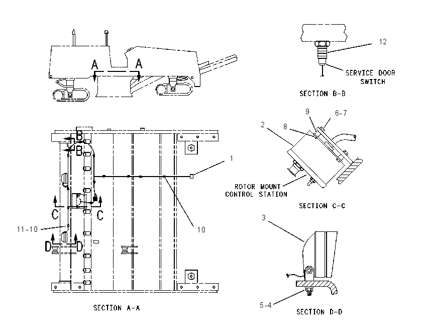 WIRING GP-ROTOR 1G9473 CAT