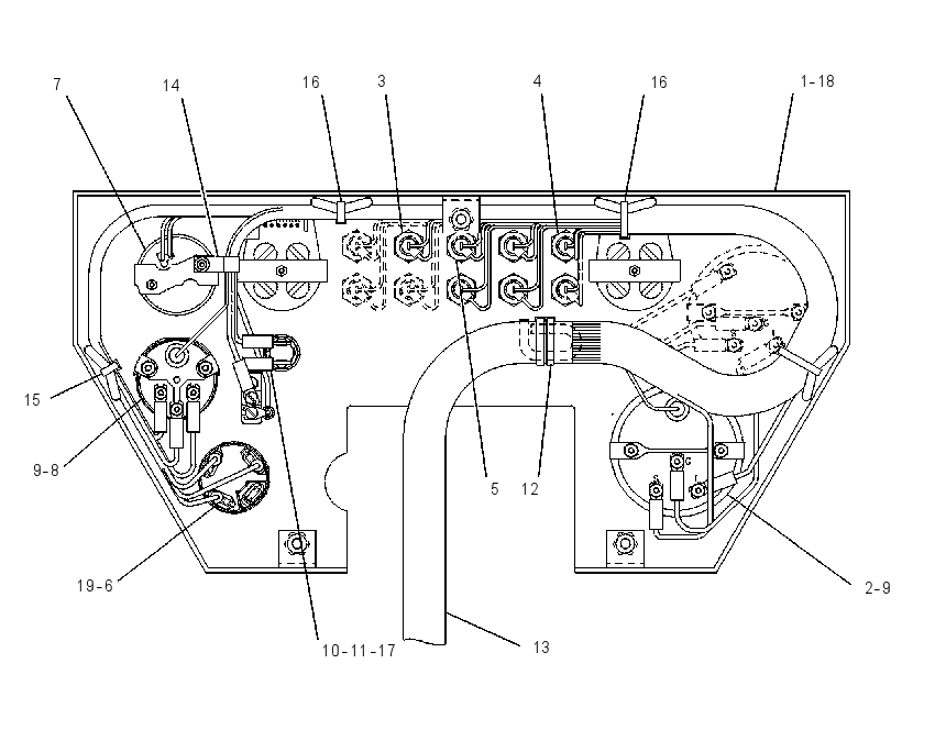 CONSOLE GP-INSTRUMENT 1020253 CAT