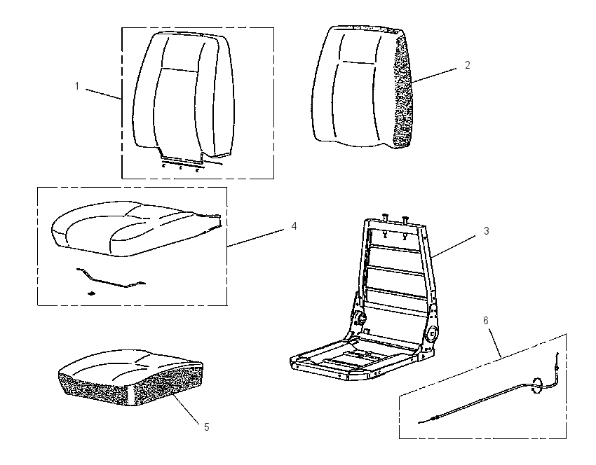 SEAT AS 6I5382 CAT