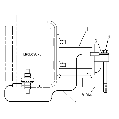 MOUNTING GP-JUNCTION BOX 7E8718 CAT