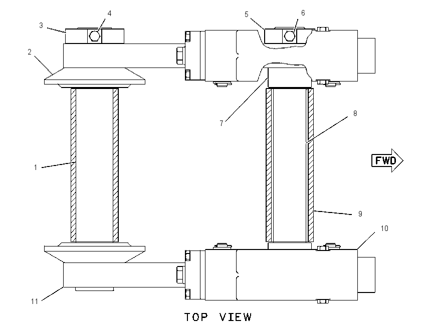 COUPLER GP-BUCKET 1081148 CAT