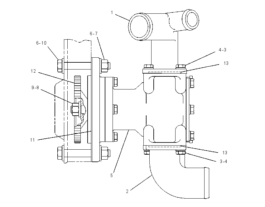 Насос забортной воды вспомогательный 1149087 CAT