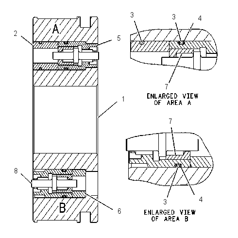 PISTON GP-HYDRAULIC CYLINDER 1053669 CAT