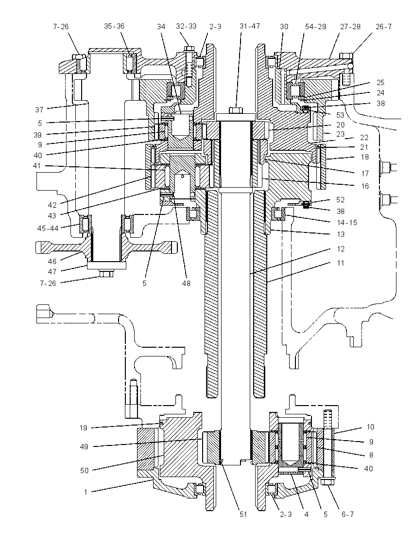 DRIVE GP-DIFFERENTIAL STEERING 6Y9048 CAT