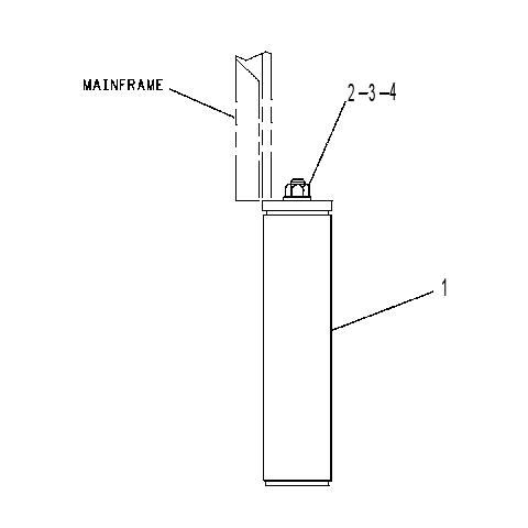 EXTENSION GP-MAIN FRAME 1069714 CAT