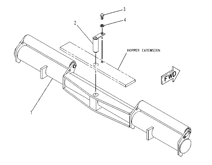 ROLLER AR-PUSH 1120897 CAT