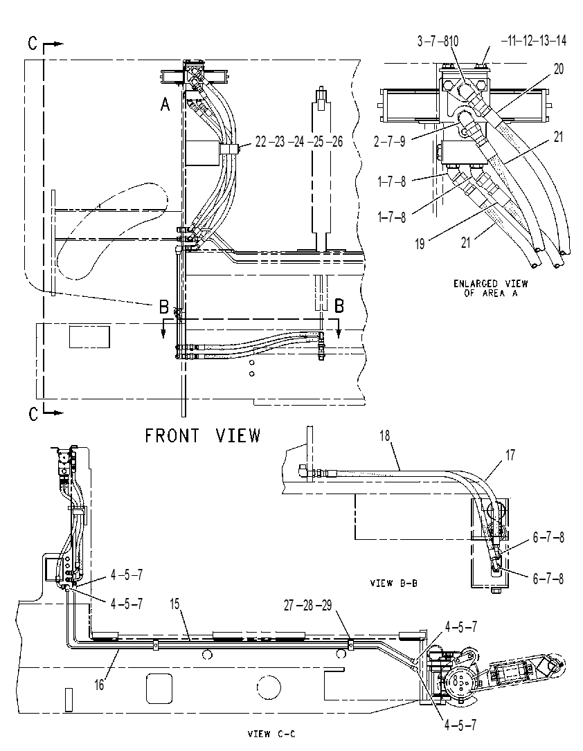 LINES GP-TRUCK HITCH 1082198 CAT