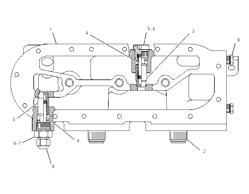 BASE GP-OIL COOLER & FILTER 1083883 CAT