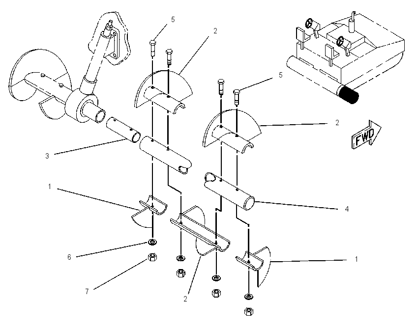 EXTENSION GP-AUGER 5E9826 CAT