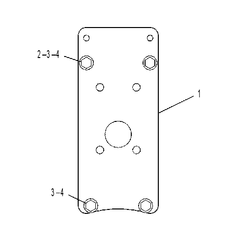 Крепление привода вентилятора 7E7678 CAT