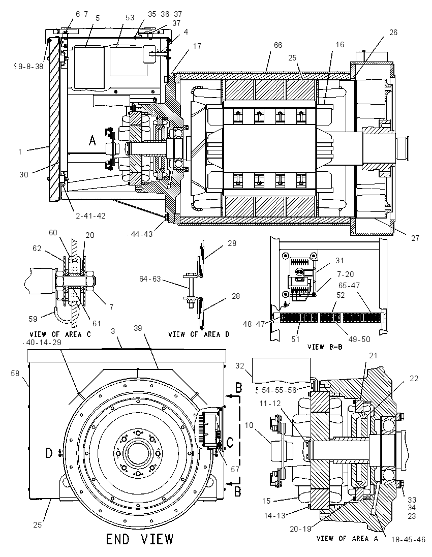 Генератор 6I3094 CAT