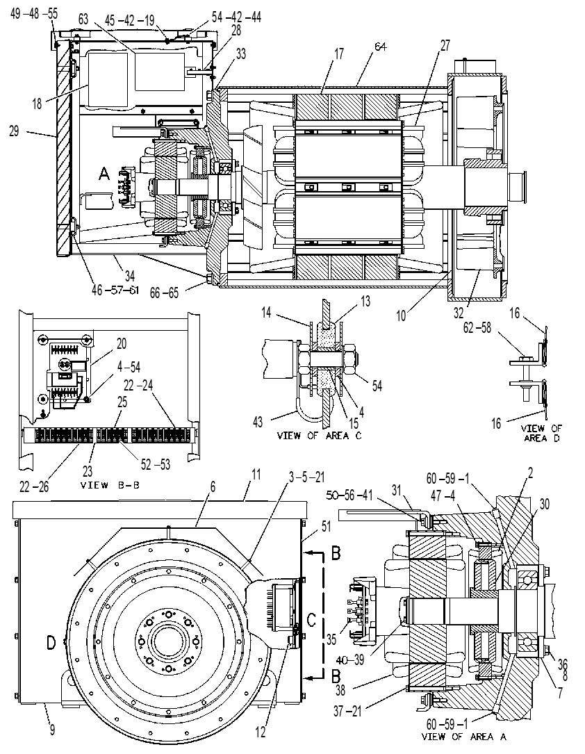 Генератор 6I4853 CAT