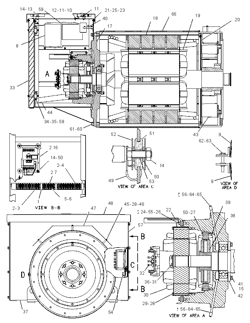 Генератор 6I4847 CAT