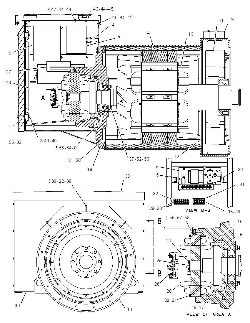 Генератор 7W8674 CAT