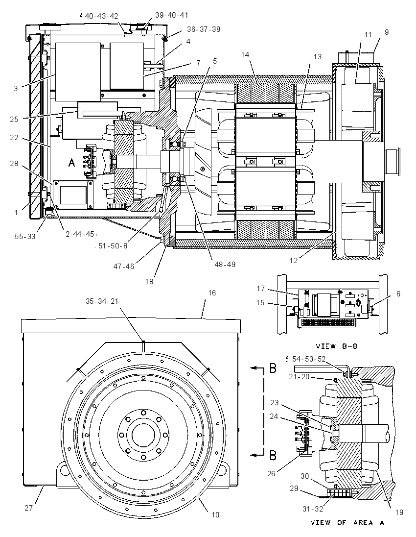 Генератор 7W8673 CAT
