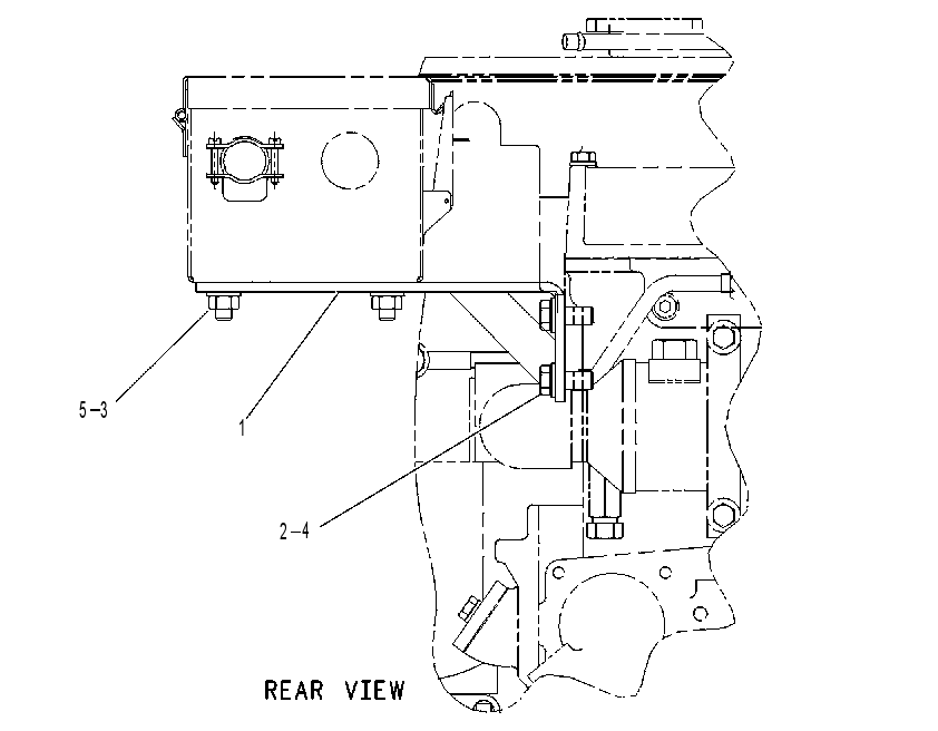 MOUNTING GP-JUNCTION BOX 1121139 CAT