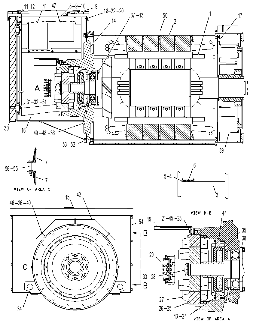 Генератор 7W7963 CAT