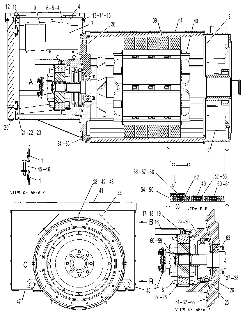 Генератор 6I4849 CAT