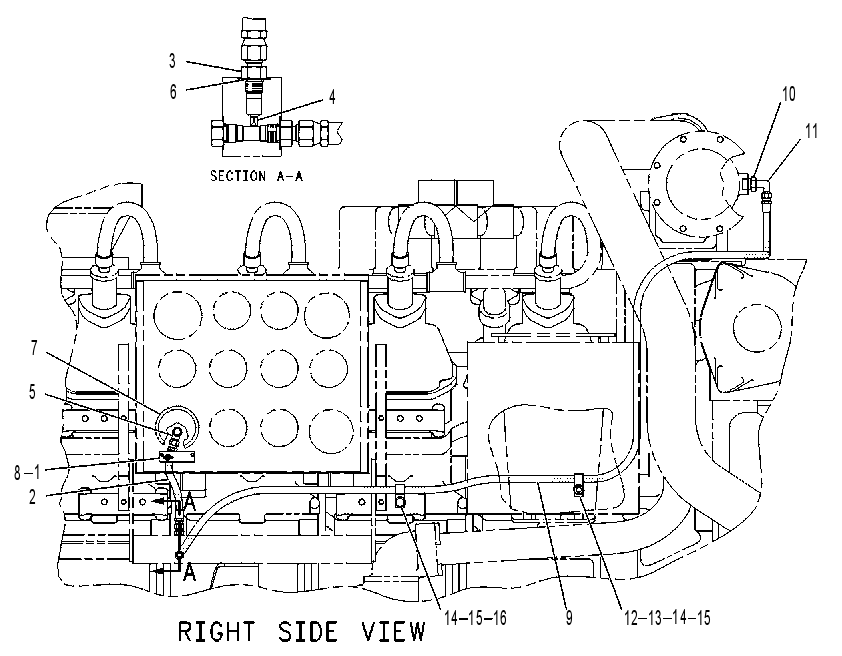 GAUGE GP-PRESSURE 4P9558 CAT