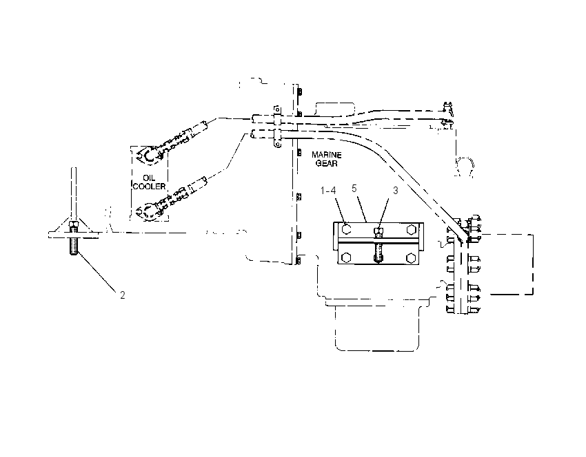 SUPPORT GP-TRANSMISSION 1090863 CAT