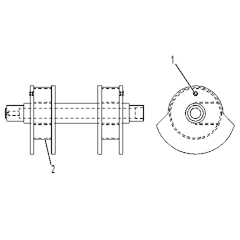 SHAFT GP-ECCENTRIC WEIGHT 1048556 CAT