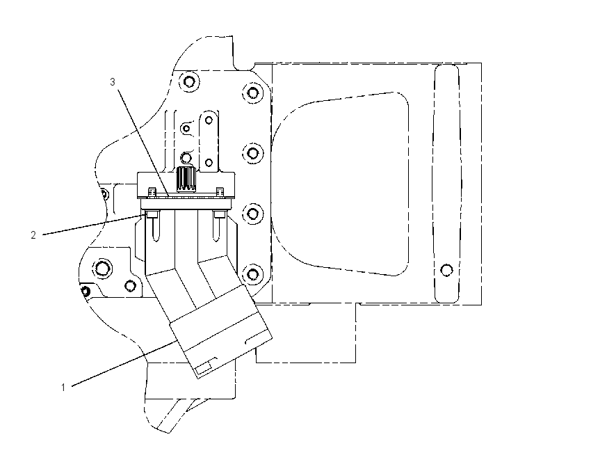 MOTOR & MOUNTING GP 1042267 CAT