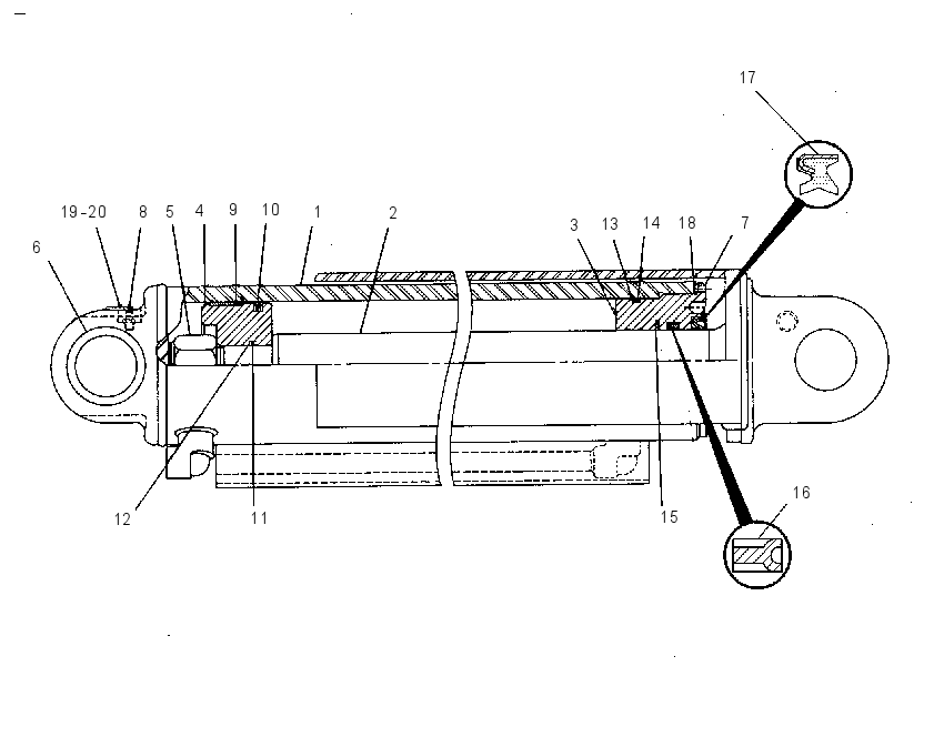 CYLINDER GP-GRAPPLE 8C9429 CAT