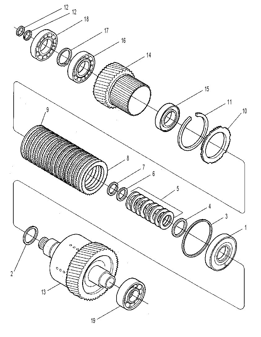 CLUTCH AS 1145872 CAT