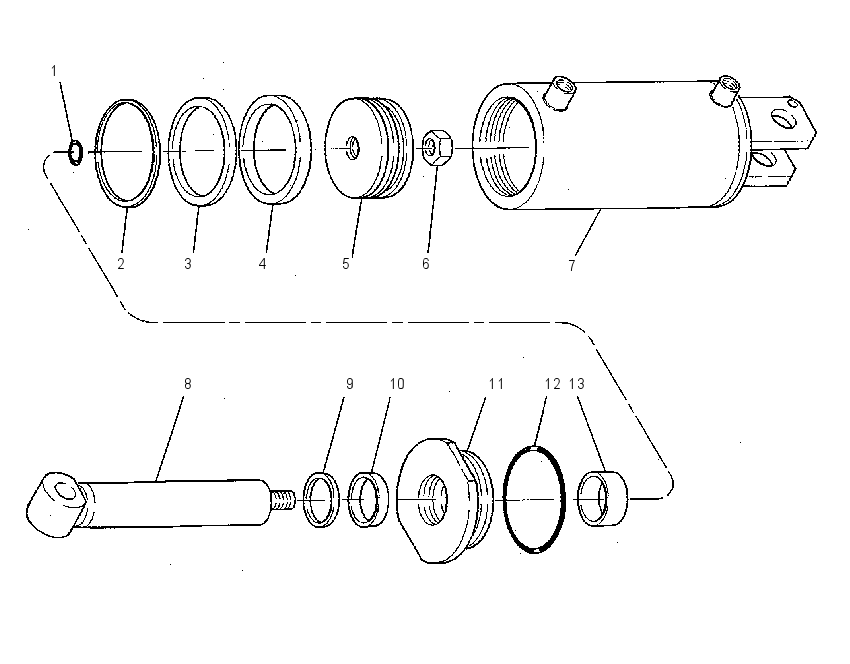 CYLINDER AS-HYDRAULIC 1082915 CAT