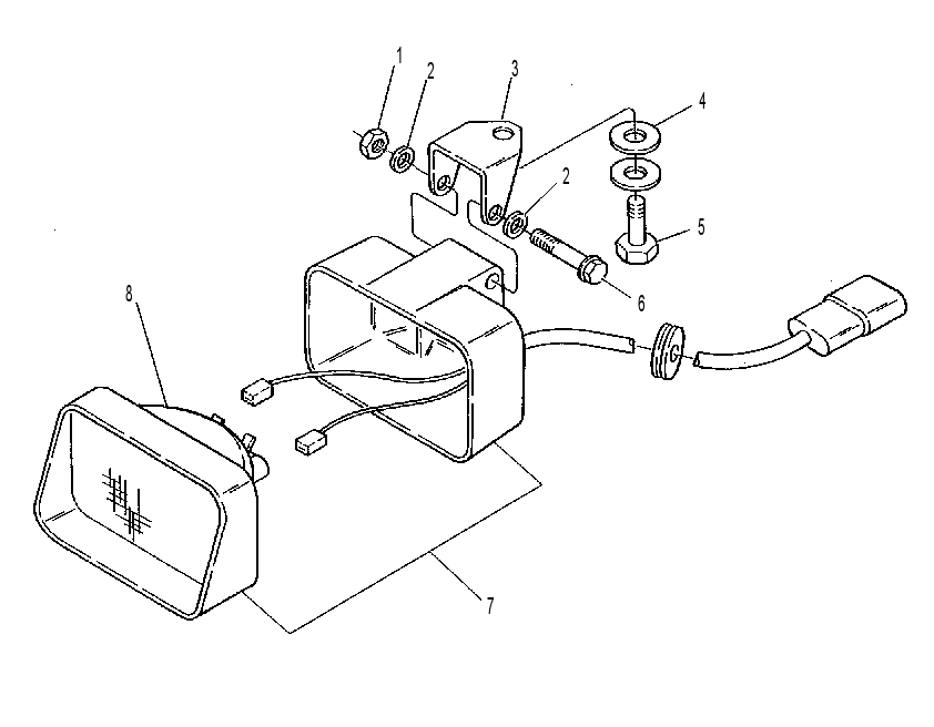 LAMP GP-WORKING 1145967 CAT