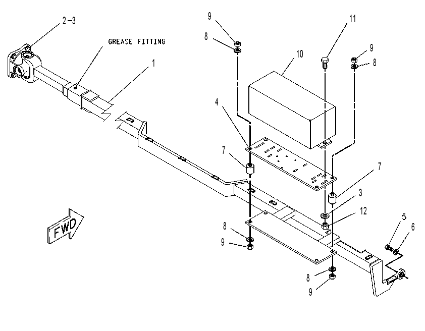 BEAM GP-TRANSVERSE 1069693 CAT