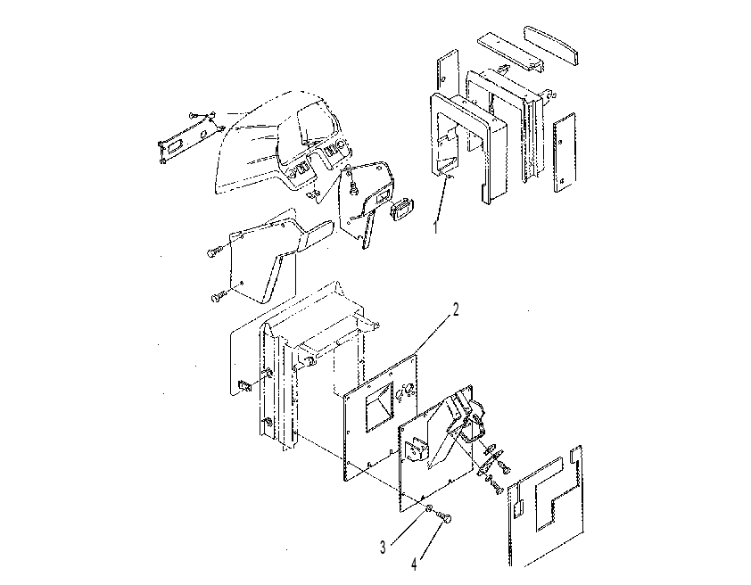 FASTENER GP-OPERATOR CONSOLE 1165690 CAT