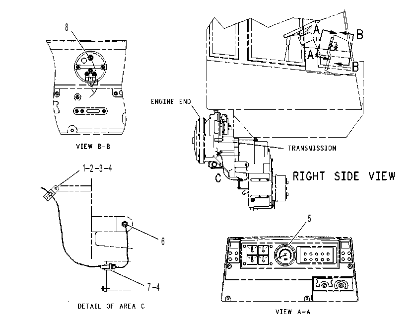 SPEEDOMETER GP 1182649 CAT