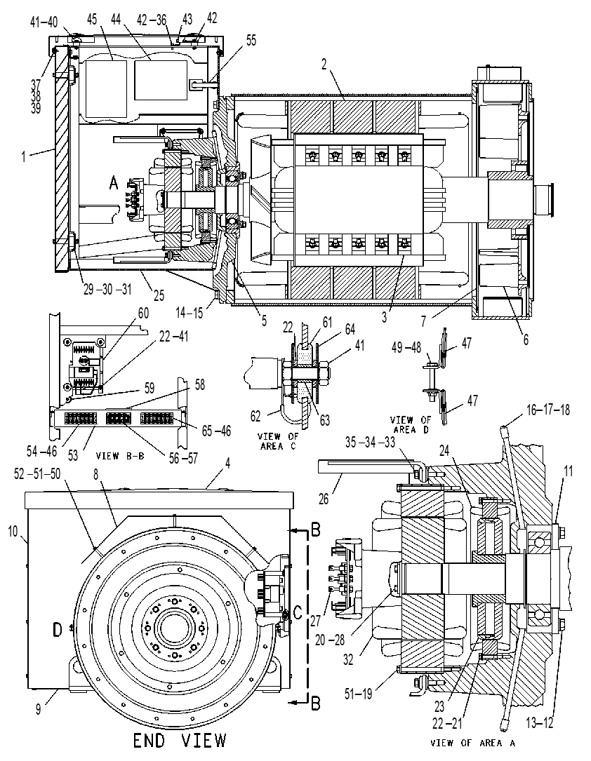 Генератор 6I4859 CAT