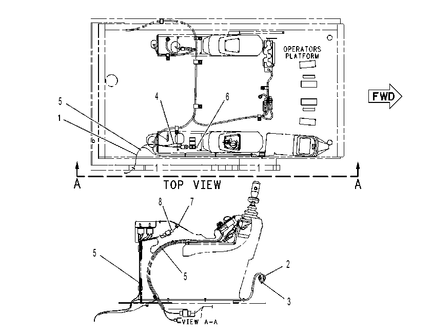 WIRING GP-OVERLOAD WARNING 1161841 CAT