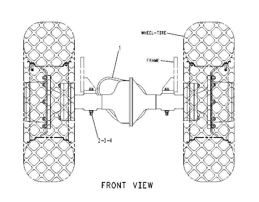 AXLE & MTG GP-DRIVE 1767313 CAT